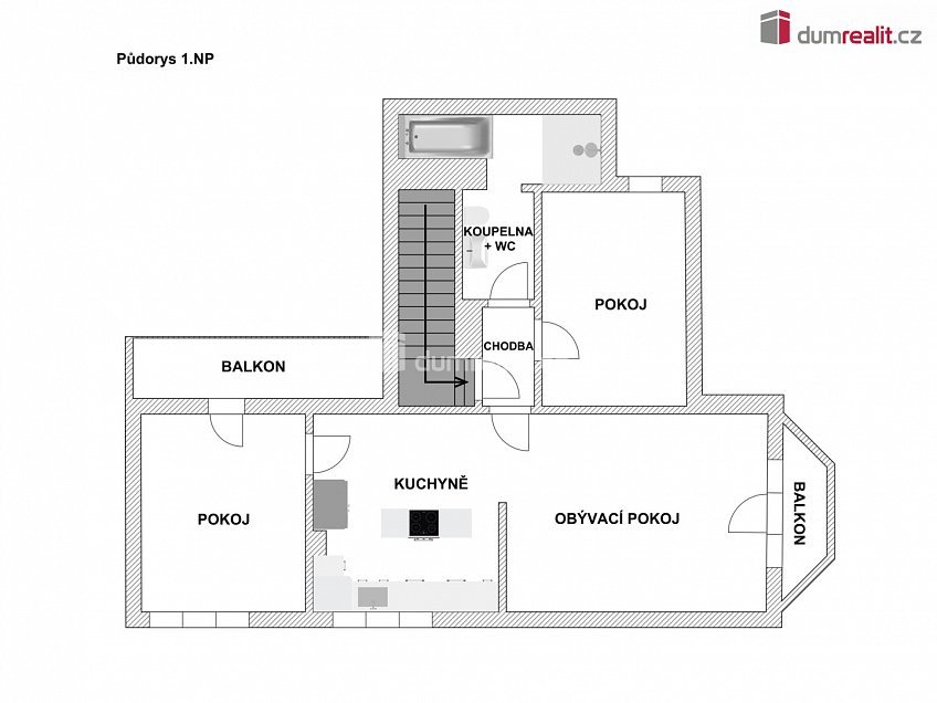 Prodej  rodinného domu 150 m^2 Střední, Libiš 