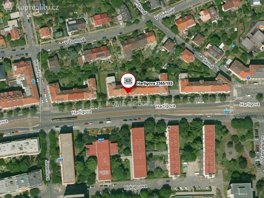 Prodej bytu 3+1 89 m^2 Hartigova, Praha 3 