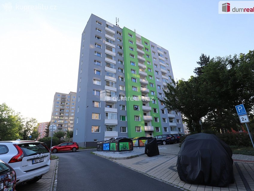 Pronájem bytu 1+kk 25 m^2 Přátelství, Cheb 