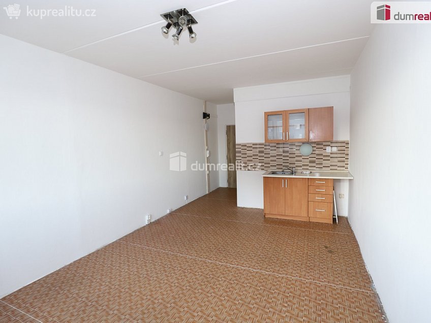 Pronájem bytu 1+kk 25 m^2 Přátelství, Cheb 