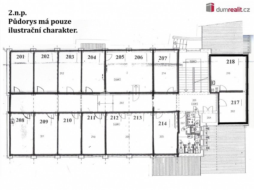 Pronájem  kanceláře 15 m^2 Na Zlaté stoce, České Budějovice 
