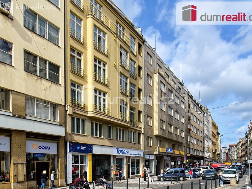 Pronájem bytu 2+1 51 m^2 Jungmannova, Praha 1 