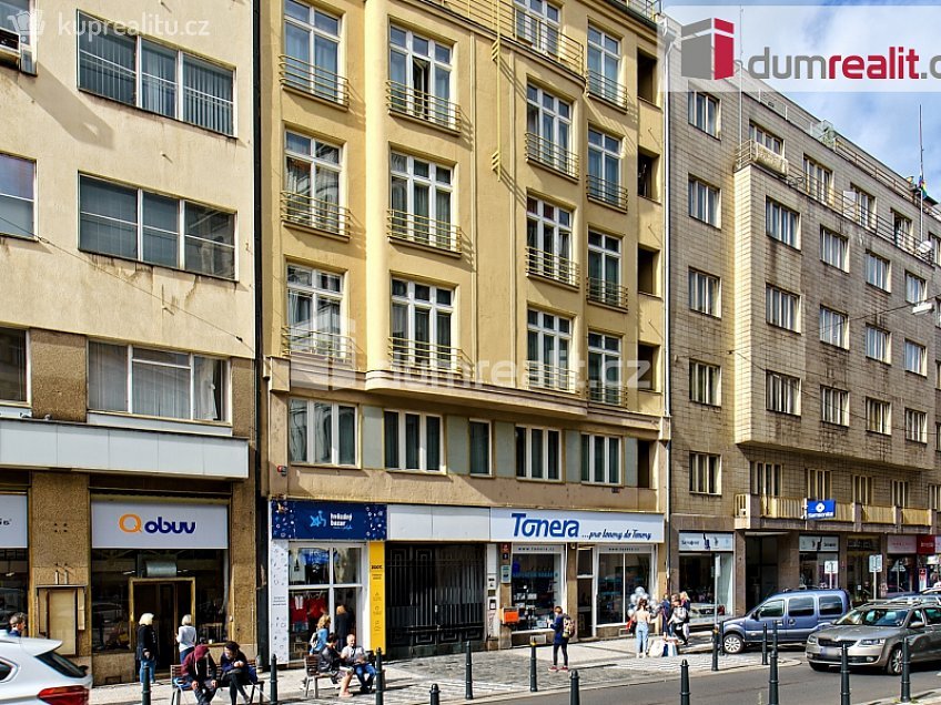 Pronájem bytu 2+1 51 m^2 Jungmannova, Praha 1 