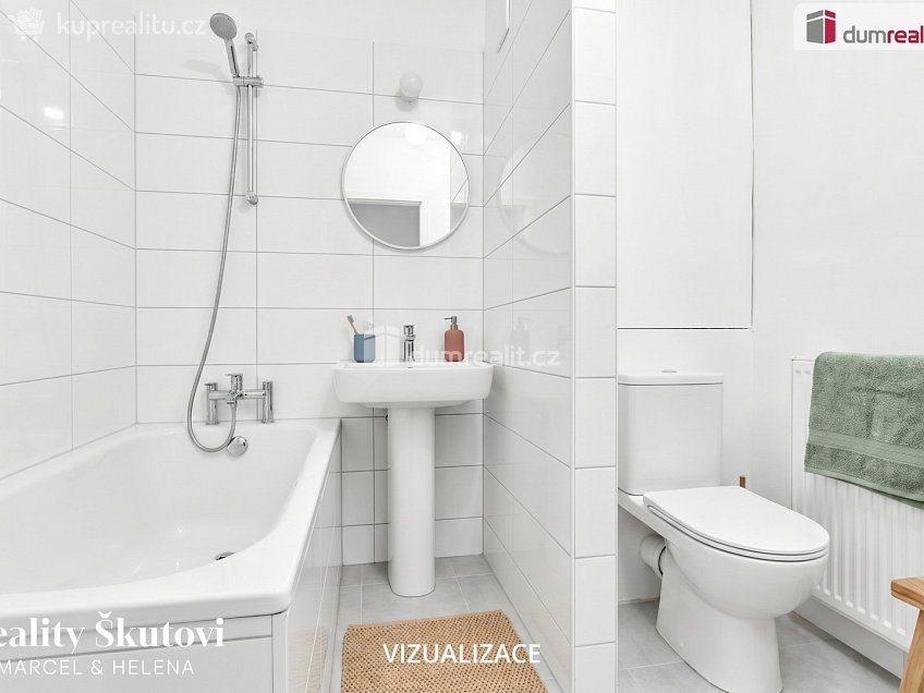 Prodej bytu 2+kk 40 m^2 Teplická, Praha 9 