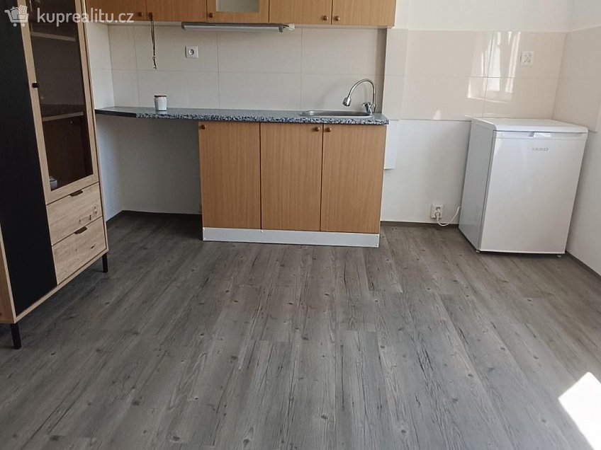 Pronájem bytu 1+kk 18 m^2 Nádražní, Benešov nad Ploučnicí 