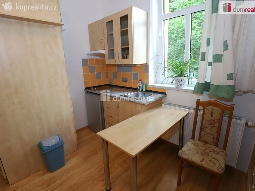 Pronájem bytu 1+kk 20 m^2 Palackého, Mariánské Lázně 