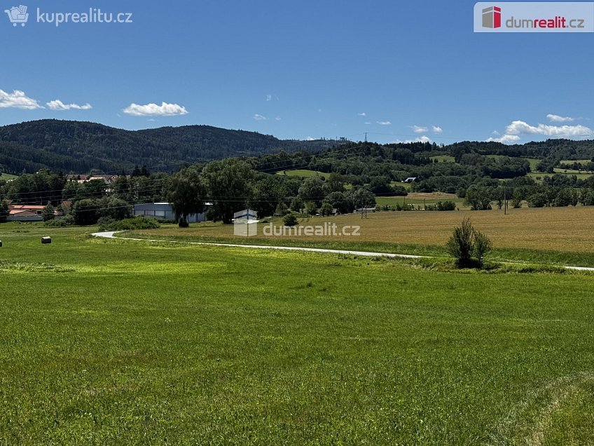 Prodej  stavebního pozemku 1164 m^2 Pražská, Vlachovo Březí 