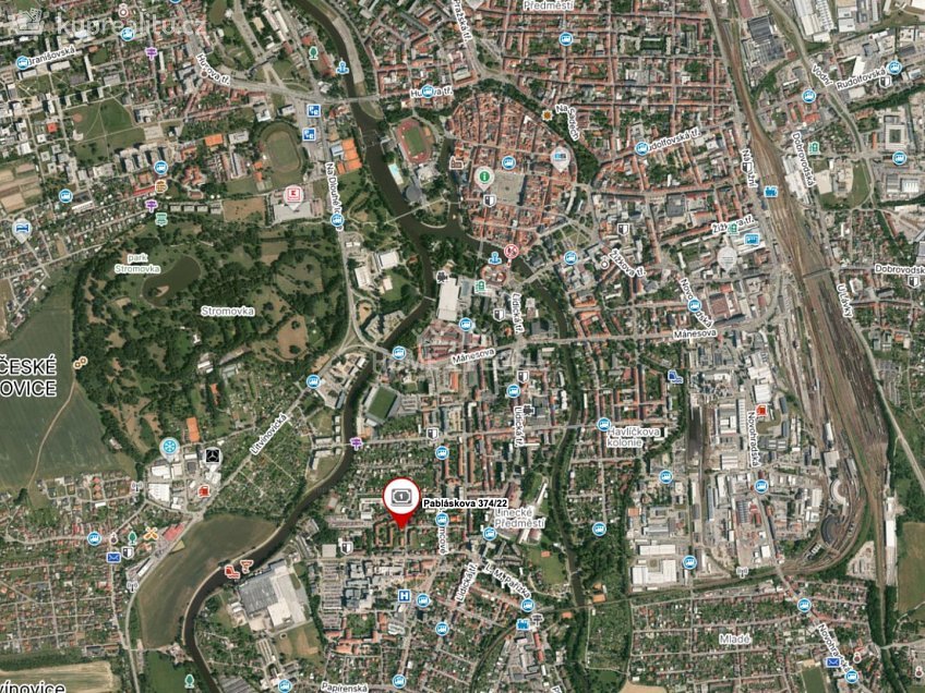 Prodej bytu 1+1 31 m^2 Pabláskova, České Budějovice 