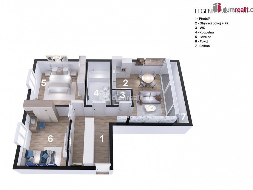 Pronájem bytu 3+kk 81 m^2 Kestřanská, Praha 12 