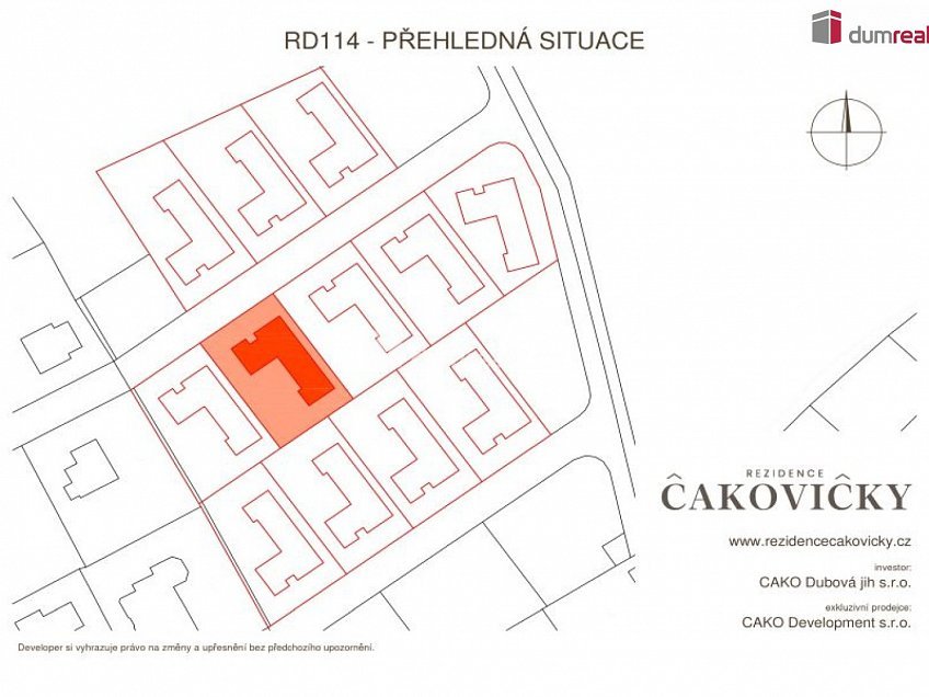 Prodej  domu na klíč 194 m^2 Dubová, Čakovičky 