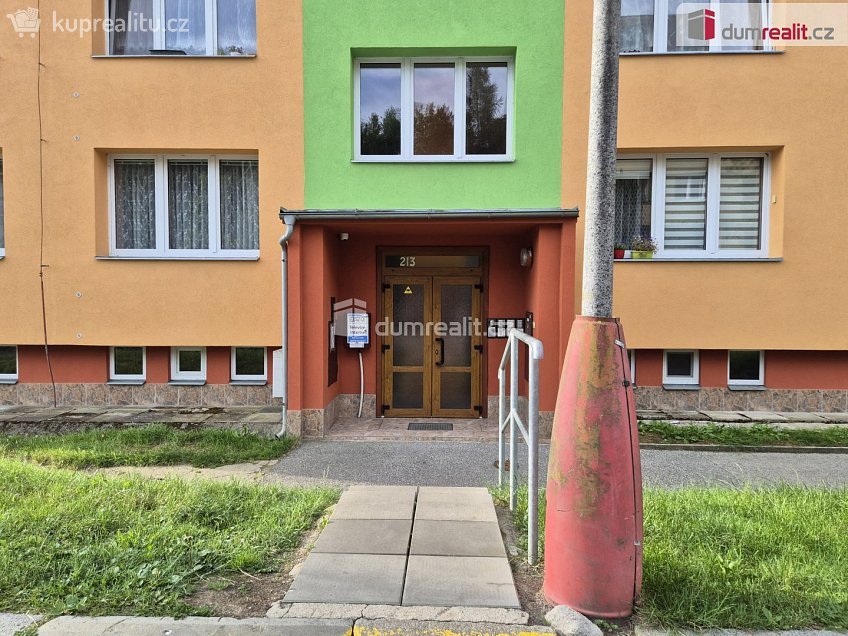 Pronájem bytu 2+1 60 m^2 Za Nádražím, Český Krumlov 