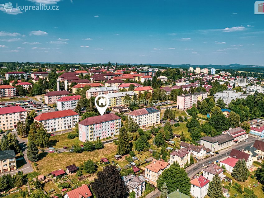 Prodej bytu 3+1 78 m^2 Pod Svahem, Tachov 