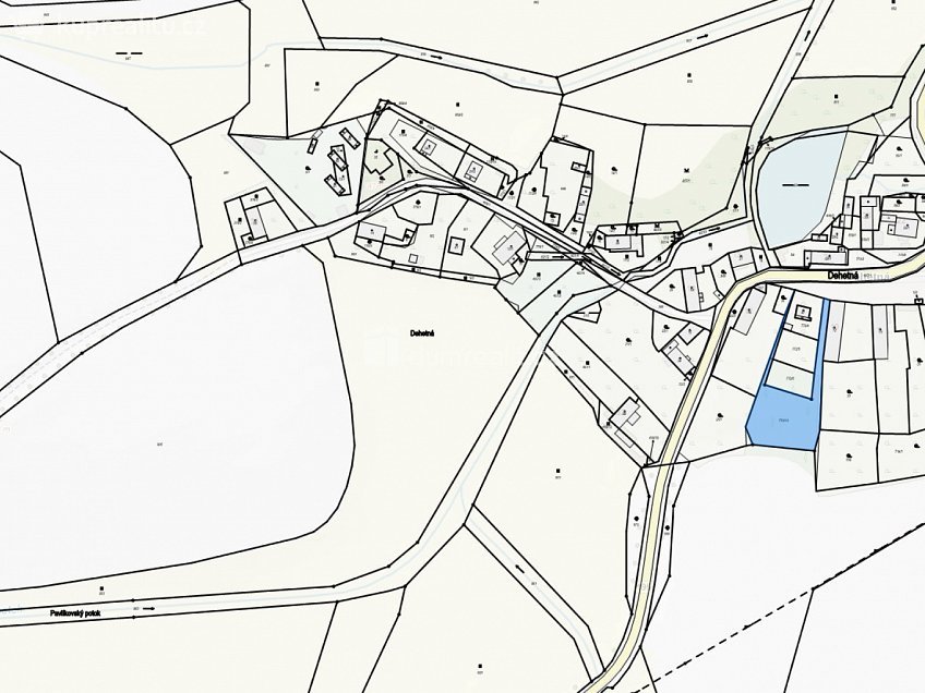 Prodej  zahrady 1707 m^2 Stráž, Stráž 