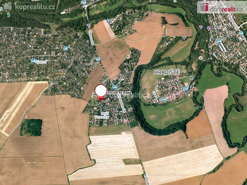 Prodej  stavebního pozemku 520 m^2 Plzeň, Plzeň 