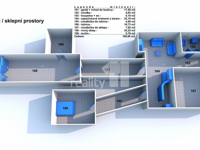 Prodej  usedlosti 183 m^2 Bořetice, Bořetice 