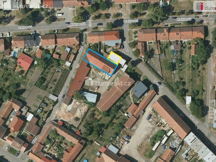 Pronájem  výrobních prostor 292 m^2 Zahradní, Podivín 