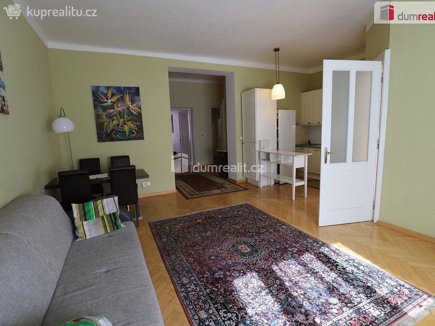 Pronájem bytu 4+kk 145 m^2 Kolínská, Praha 3 