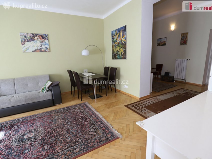 Pronájem bytu 4+kk 145 m^2 Kolínská, Praha 3 