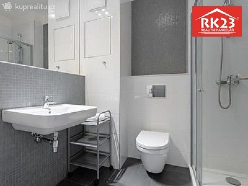 Pronájem bytu 1+kk 24 m^2 Novovysočanská 2509, Praha 