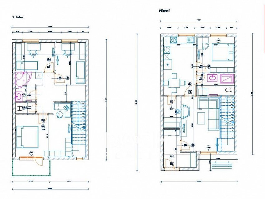 Prodej  projektu  rodinného domu 140 m^2 Daskabát 77900