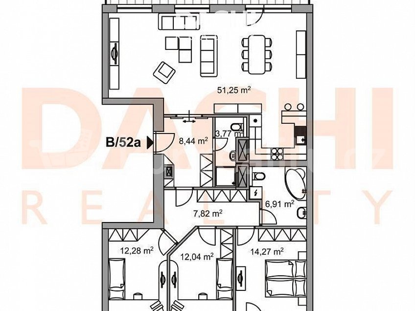 Prodej bytu 4+kk 117 m^2 Fanderlíkova 5/4600, Prostějov 53821