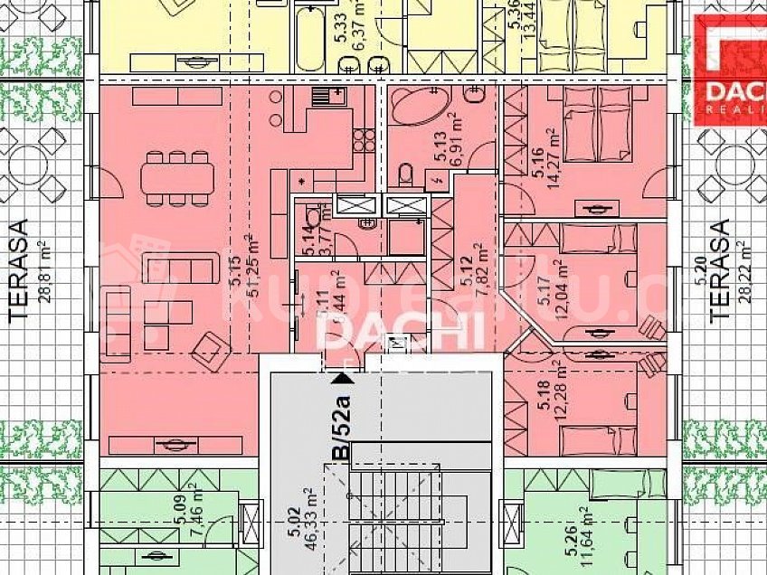 Prodej bytu 4+kk 117 m^2 Fanderlíkova 5/4600, Prostějov 53821