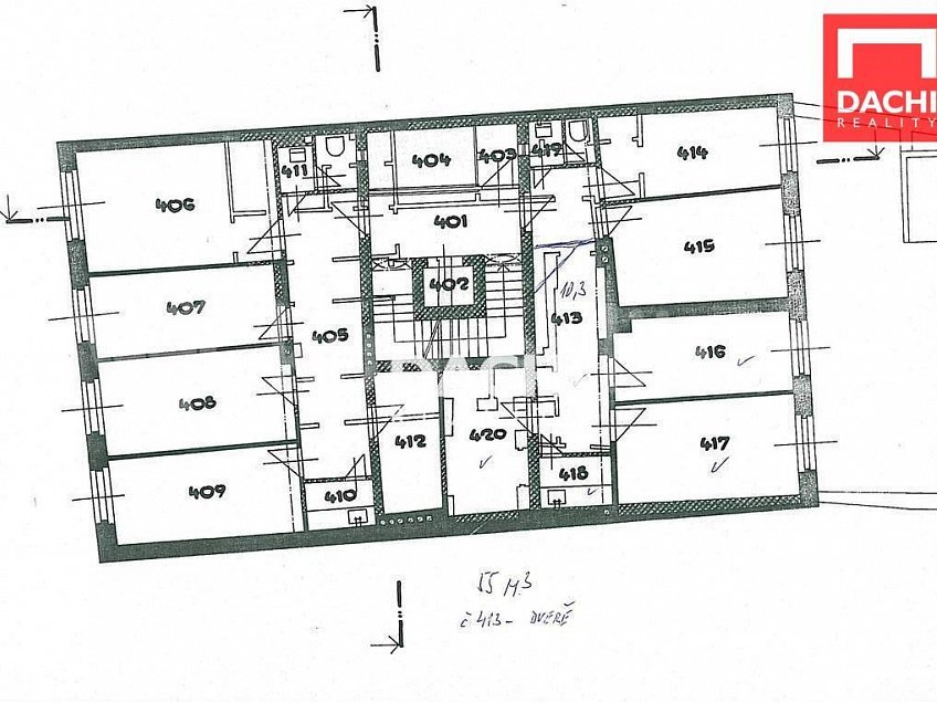 Pronájem  kanceláře 181 m^2 8. května, Olomouc 77900