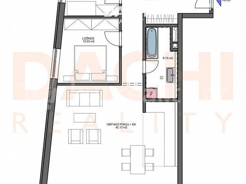 Prodej bytu 3+kk 92 m^2 Wellnerova, Olomouc Česká republika