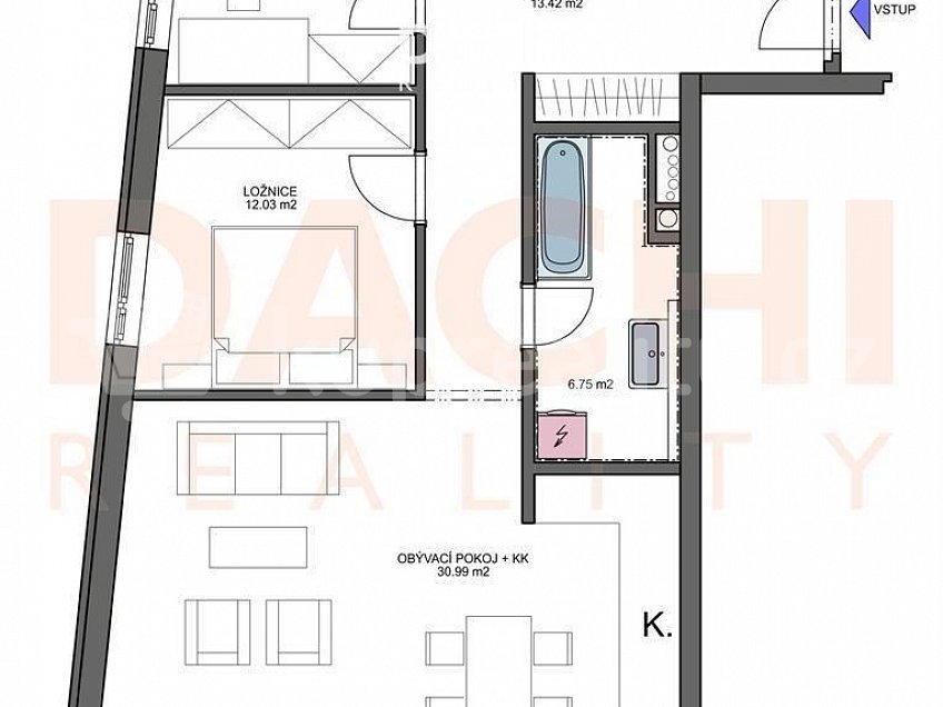 Prodej bytu 3+kk 81 m^2 Wellnerova, Olomouc Česká republika