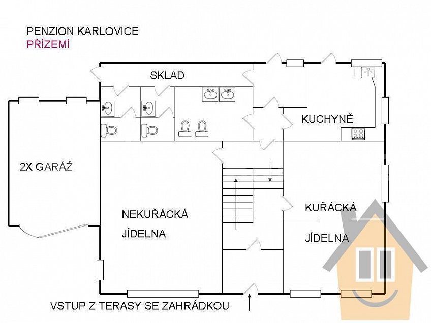 Prodej  ubytovacího zařízení 150 m^2 Karlovice 79323
