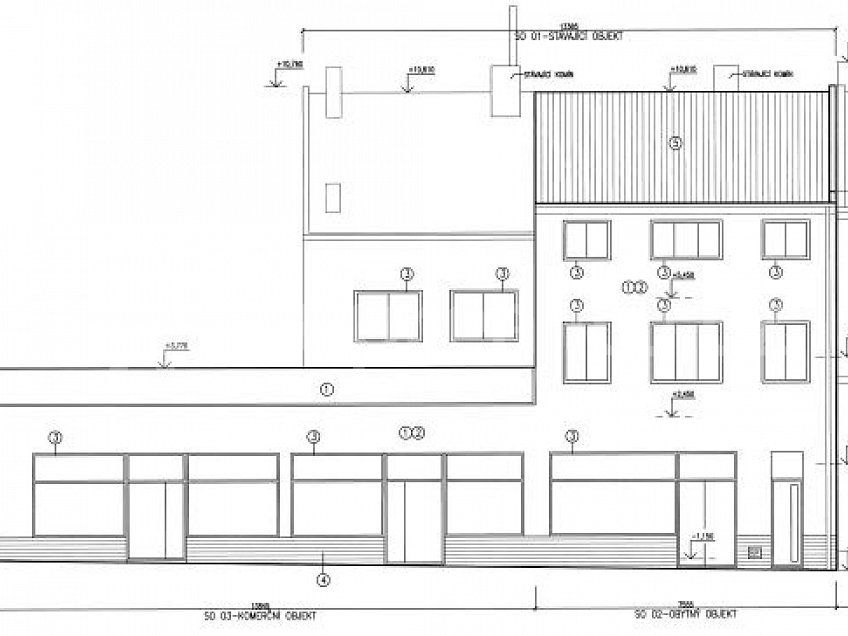 Pronájem  obchodních prostor 330 m^2 Sokolovská 14, Nový Jičín 74101