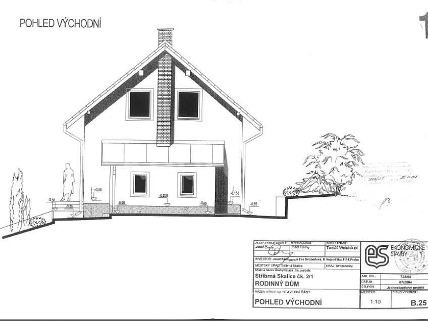 Prodej  stavebního pozemku 1394 m^2 Stříbrná Skalice 