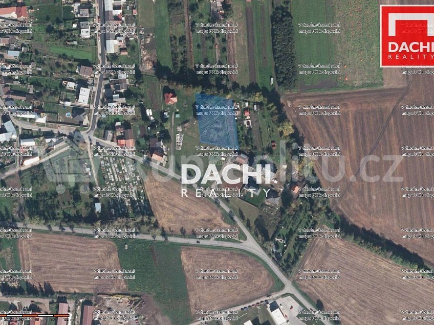 Prodej  stavebního pozemku 3000 m^2 Hněvotín Česká republika