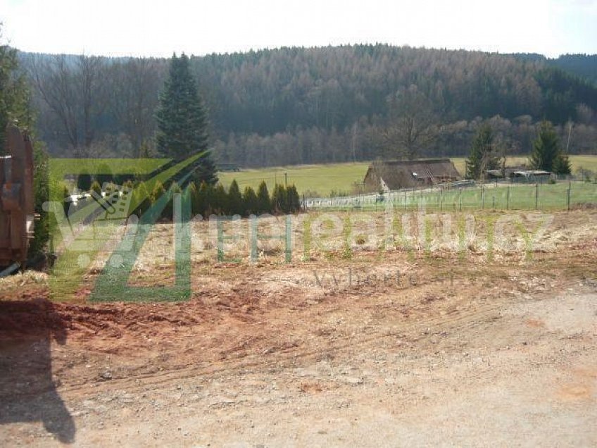 Prodej  stavebního pozemku 852 m^2 Dolní Olešnice 54375