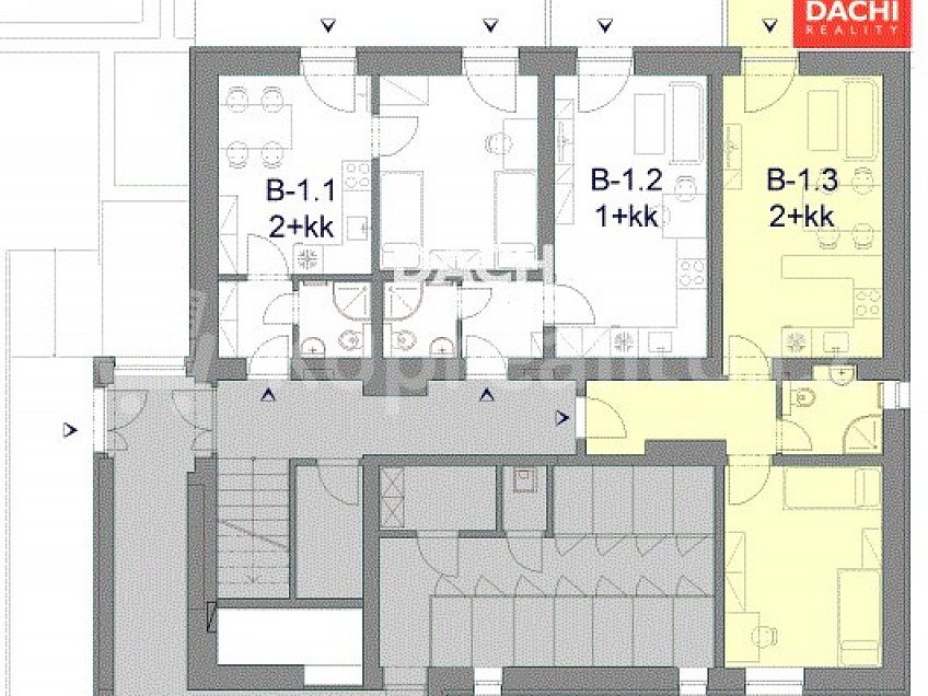 Prodej bytu 2+kk 53 m^2 Ostružná 78825